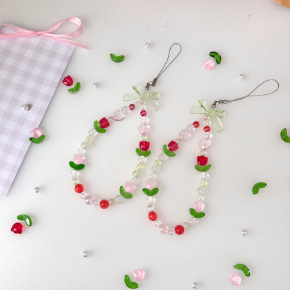 Flower Garden Spring keychain