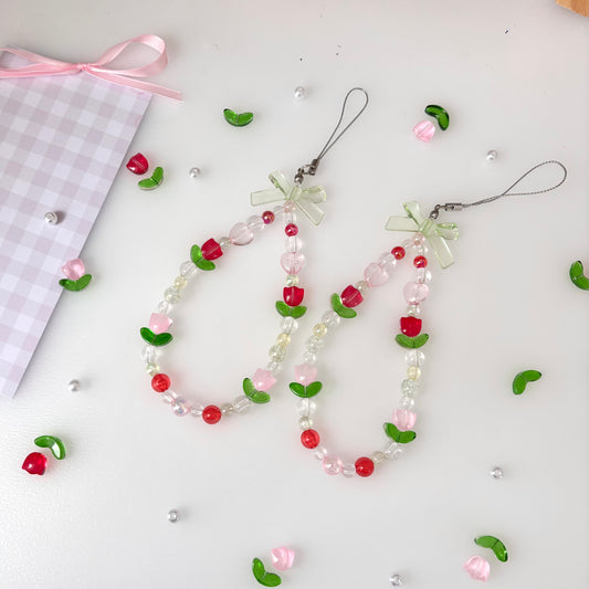 Flower Garden Spring keychain